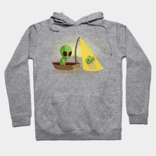 Alien Fishing Hoodie